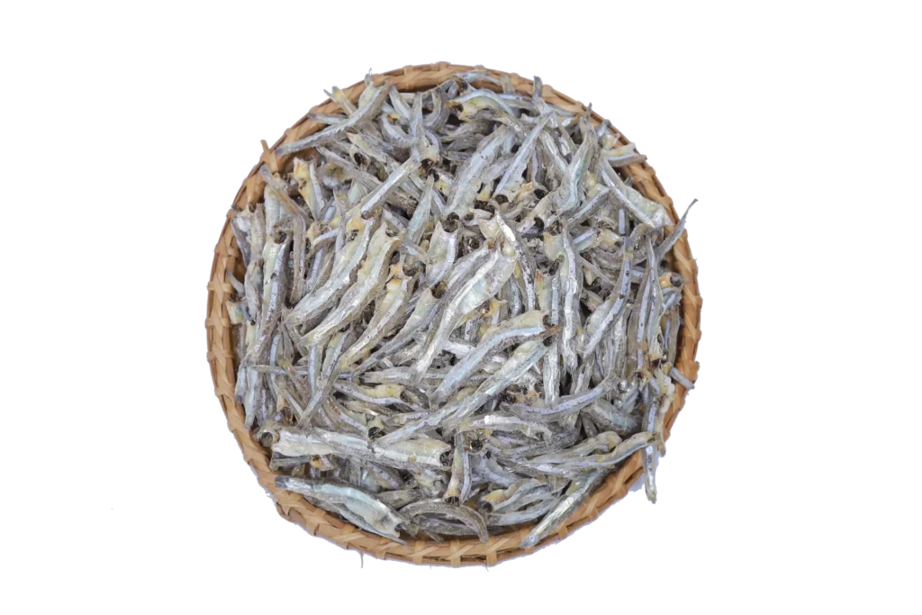 Khô cá cơm hấp
