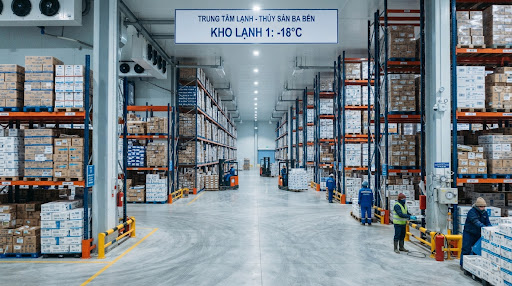 Hạ tầng chế biến Thủy Sản Ba Bến 2